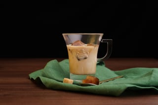 coffee ice cubes packshot